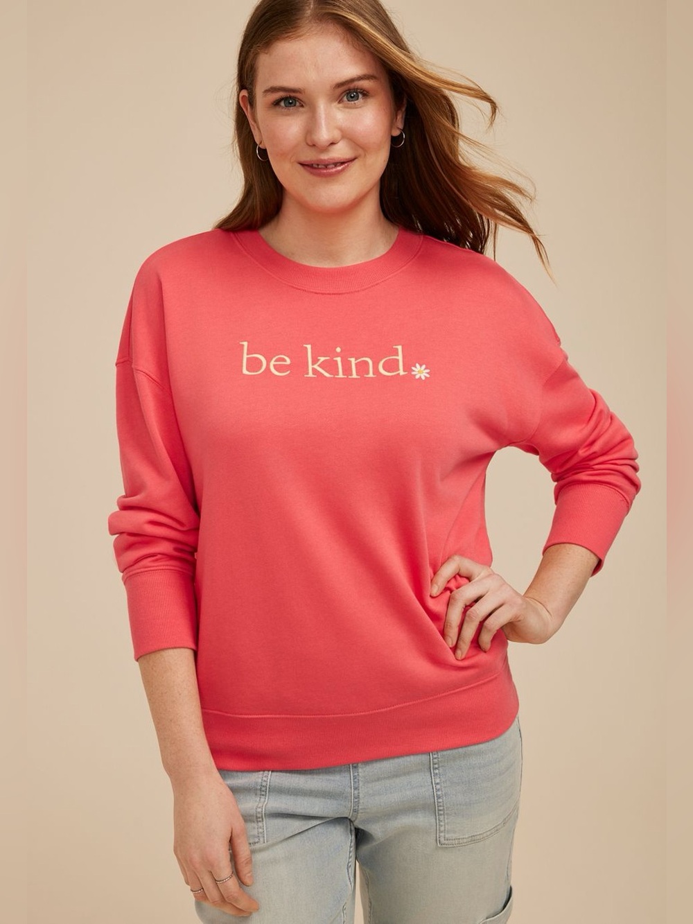 Maurices Be Kind Large Sweatshirt NWT